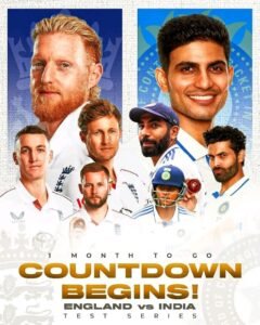 england tour of india 2025