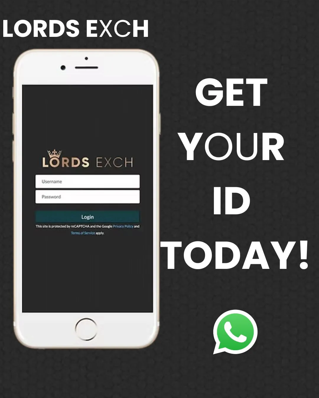 Get Your Id from lords exchange